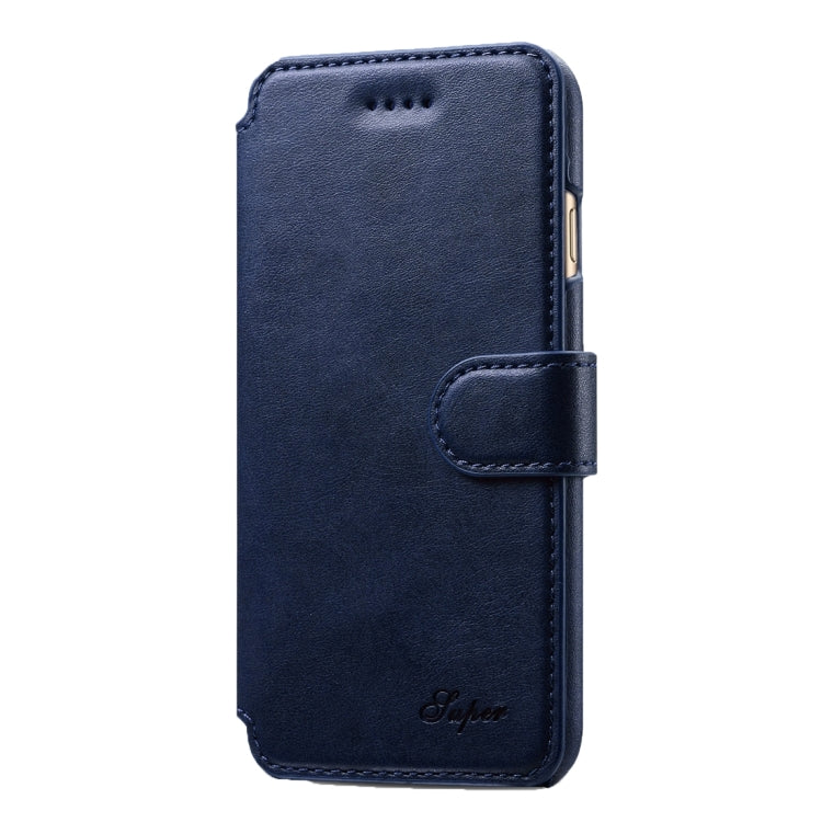 For  iPhone 8 & 7  Cowhide Texture Horizontal Flip Leather Case with Holder & Card Slots & Wallet