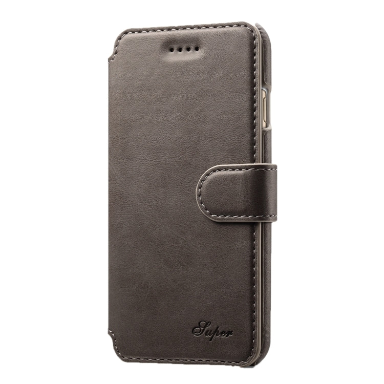 For  iPhone 8 & 7  Cowhide Texture Horizontal Flip Leather Case with Holder & Card Slots & Wallet