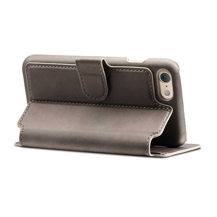 For  iPhone 8 & 7  Cowhide Texture Horizontal Flip Leather Case with Holder & Card Slots & Wallet