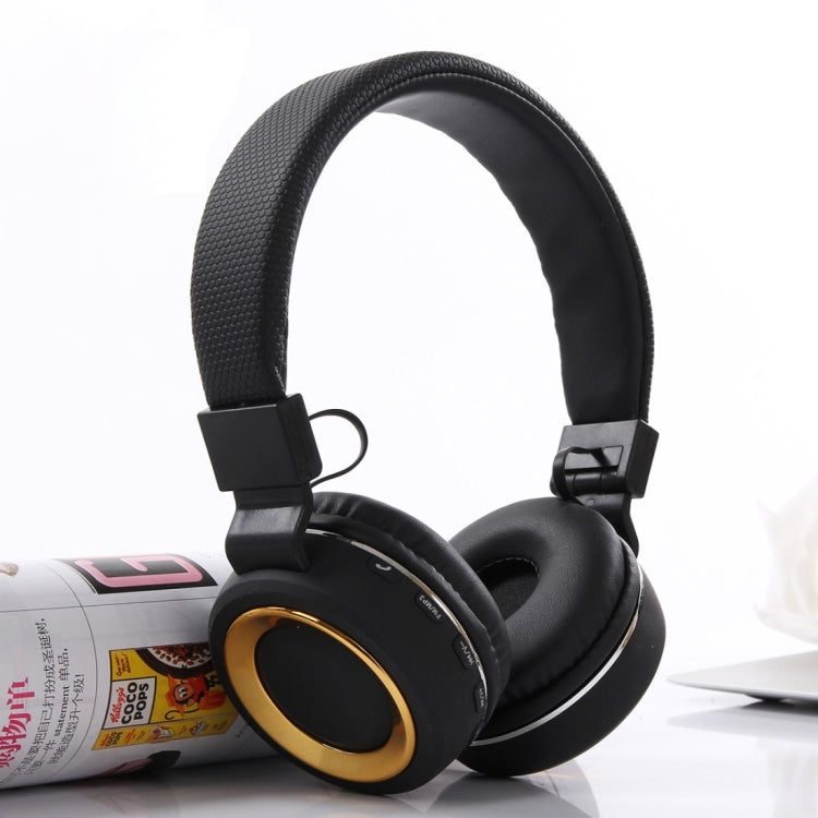 SH-18 Headband Folding Stereo Wireless Bluetooth Headphone Headset, Support 3.5mm Audio & Handsfree Call & TF Card & FM, for iPhone, iPad, iPod, Samsung, HTC, Sony, Huawei, Xiaomi and other Audio Devices