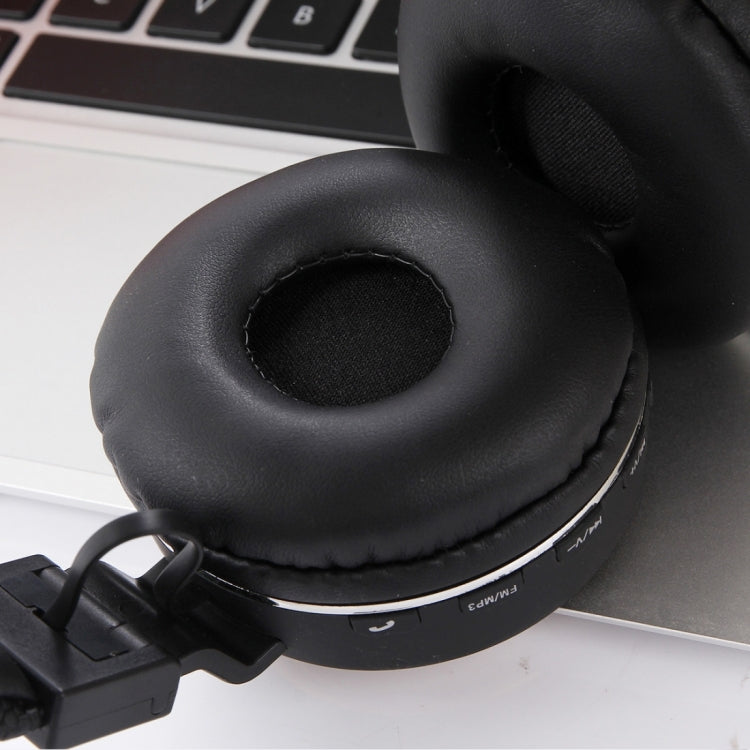 SH-18 Headband Folding Stereo Wireless Bluetooth Headphone Headset, Support 3.5mm Audio & Handsfree Call & TF Card & FM, for iPhone, iPad, iPod, Samsung, HTC, Sony, Huawei, Xiaomi and other Audio Devices