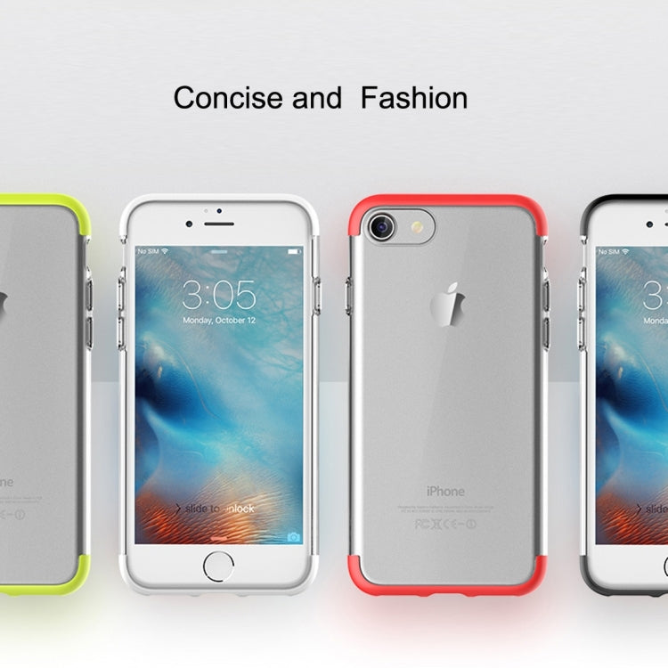 Rock Cheer Series for  iPhone 8 & 7  Frosted PC Protective Case Back Shell Cover with TPU Both Ends
