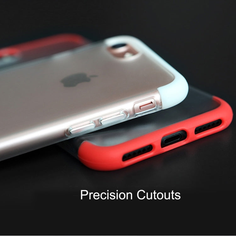Rock Cheer Series for  iPhone 8 & 7  Frosted PC Protective Case Back Shell Cover with TPU Both Ends