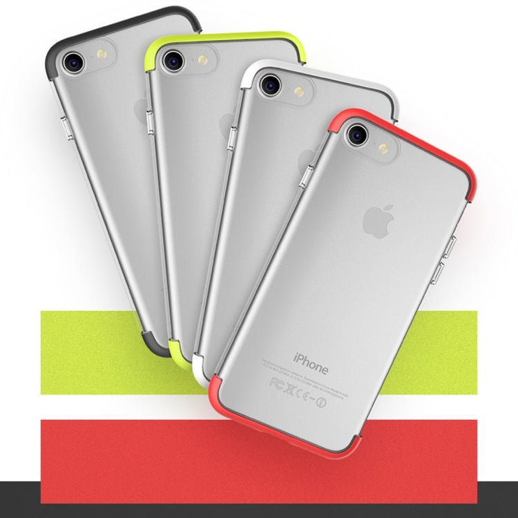 Rock Cheer Series for  iPhone 8 & 7  Frosted PC Protective Case Back Shell Cover with TPU Both Ends