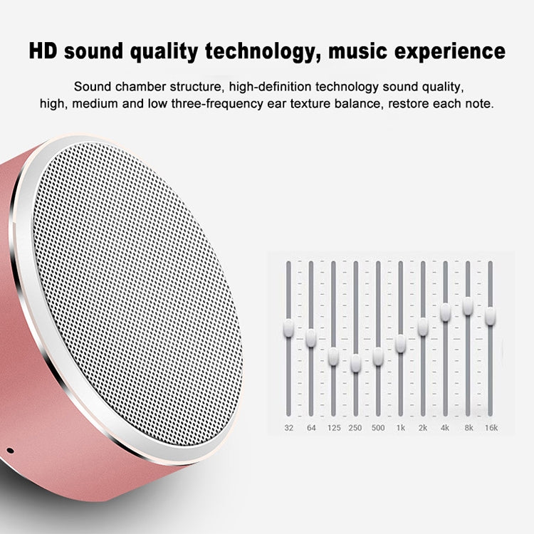 A8 Portable Wireless Bluetooth Speaker Mini Touch Screen Subwoofer Voice Box
