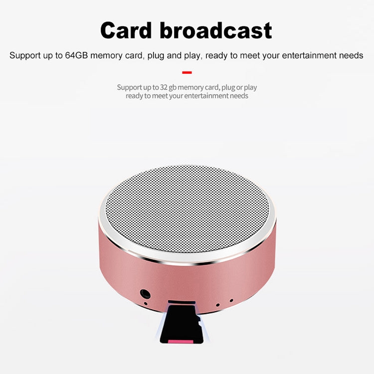 A8 Portable Wireless Bluetooth Speaker Mini Touch Screen Subwoofer Voice Box