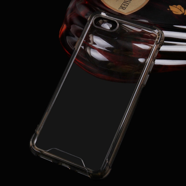 For  iPhone 8 & 7  Acrylic Waistline Transparent TPU Protective Cover Case