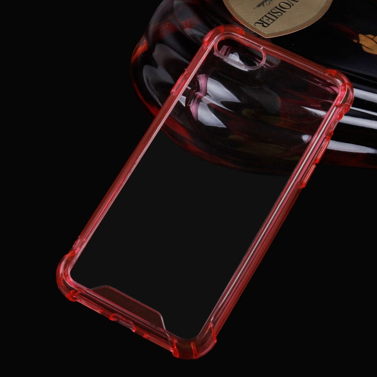 For  iPhone 8 & 7  Acrylic Waistline Transparent TPU Protective Cover Case