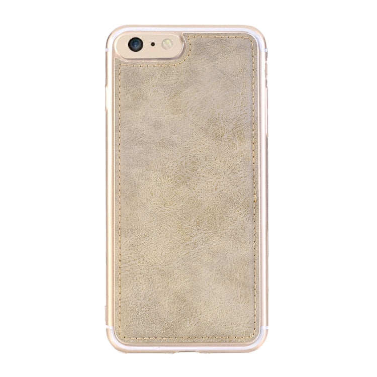 For  iPhone 8 & 7  Retro Style Crazy Horse Texture Horizontal Flip Leather Case with Separable Back Cover & Zip Fastener & Card Slot & Wallet & Magnetic Buckle