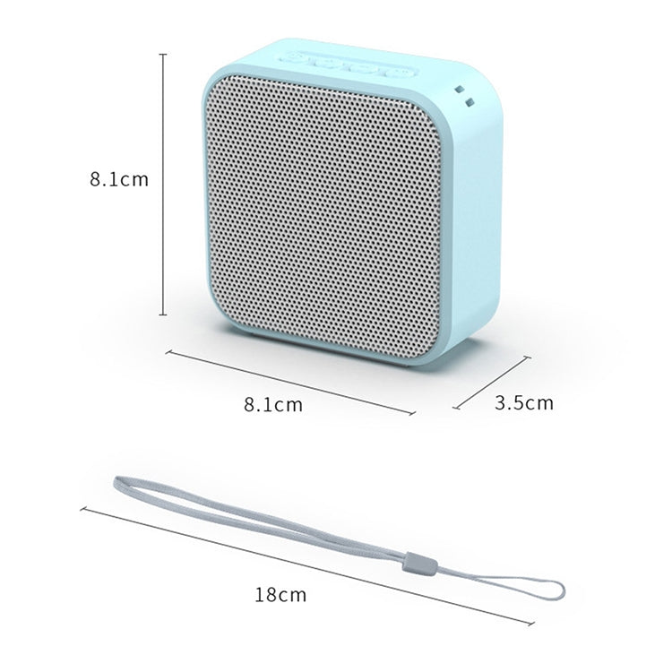 A70 Portable Square Wireless Bluetooth Speaker Mini Voice Box