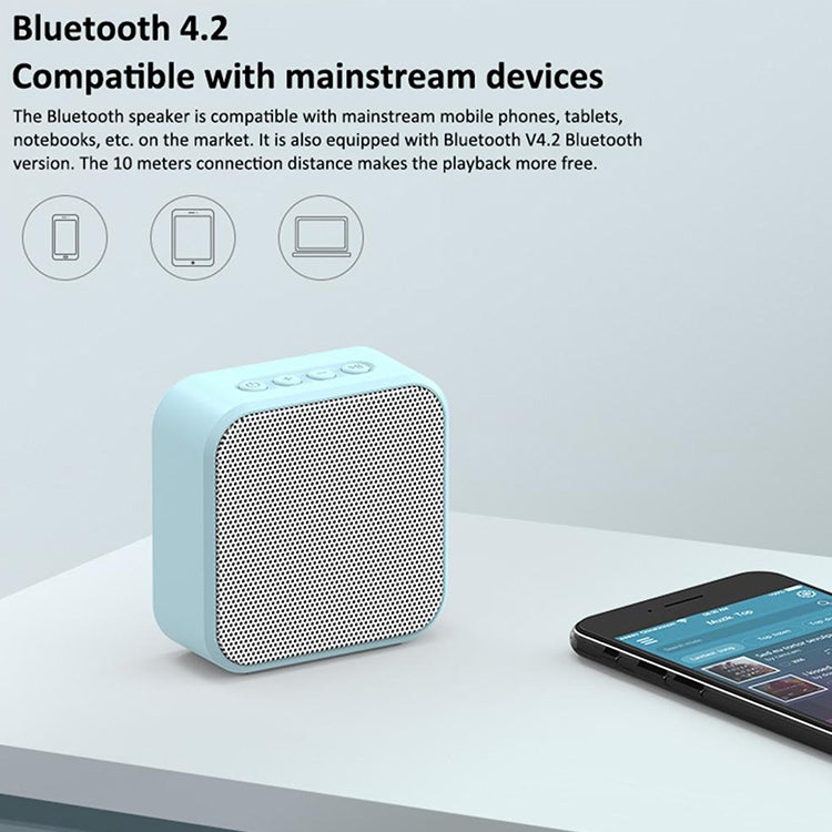 A70 Portable Square Wireless Bluetooth Speaker Mini Voice Box
