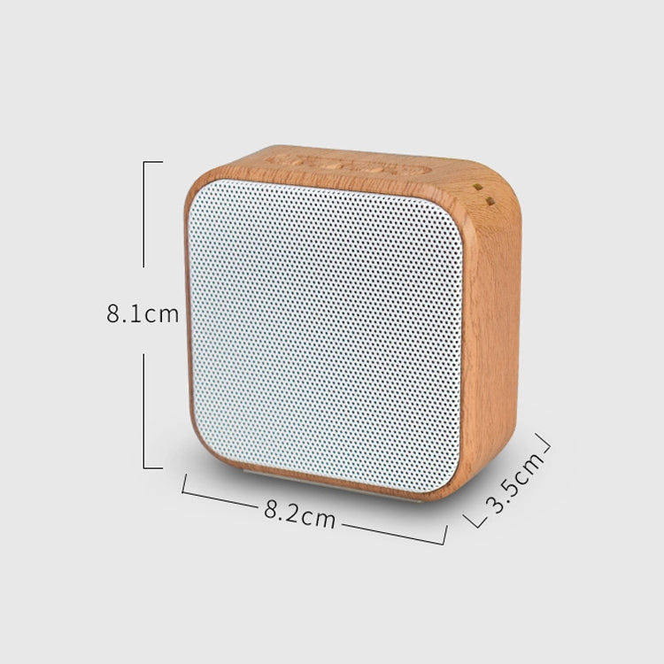 A70 Portable Wood Grain Wireless Bluetooth Speaker Mini Subwoofer Voice Box