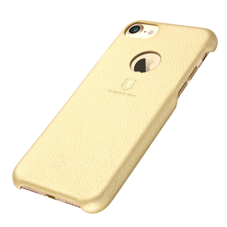 Lenuo for  iPhone  7  Litchi Texture PU + PC Paste Skin Protective Case