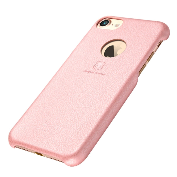 Lenuo for  iPhone  7  Litchi Texture PU + PC Paste Skin Protective Case