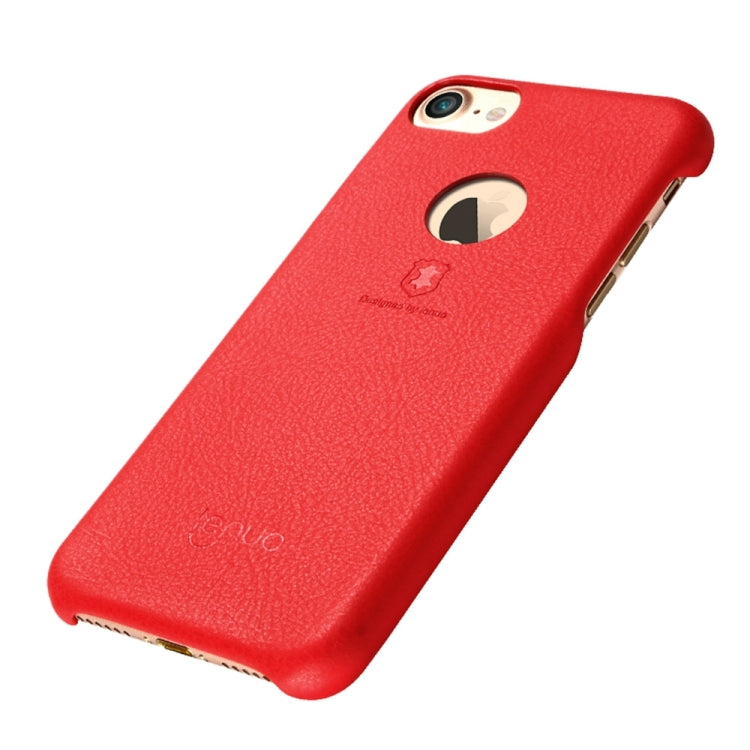 Lenuo for  iPhone  7  Litchi Texture PU + PC Paste Skin Protective Case