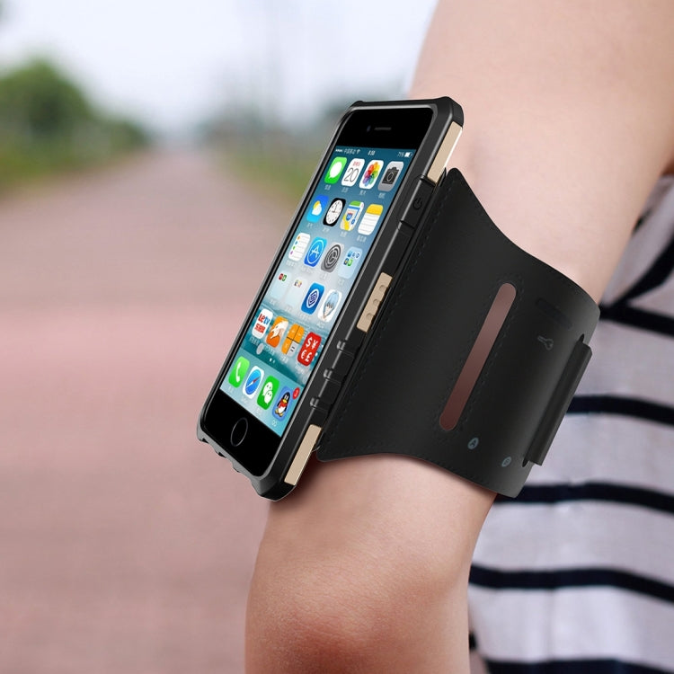 For  iPhone 8 & 7  Multi-function Outdoor Sport Armband with Detachable PC + TPU Combination Case