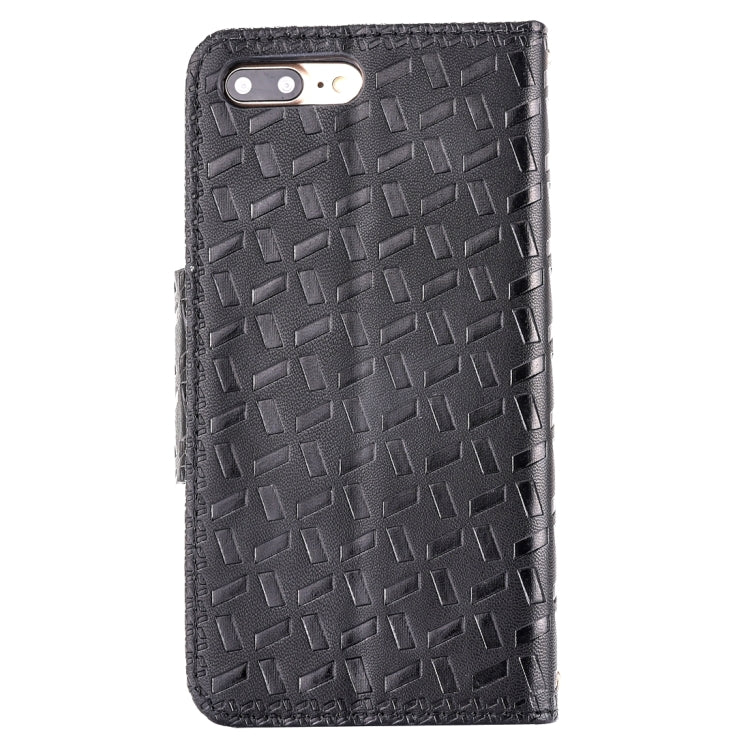 For  iPhone 8 & 7  Bowknot Embossing Horizontal Flip Leather Case with Holder & Card Slots & Wallet