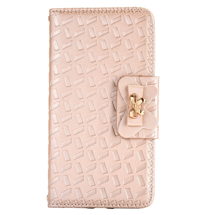 For  iPhone 8 & 7  Bowknot Embossing Horizontal Flip Leather Case with Holder & Card Slots & Wallet