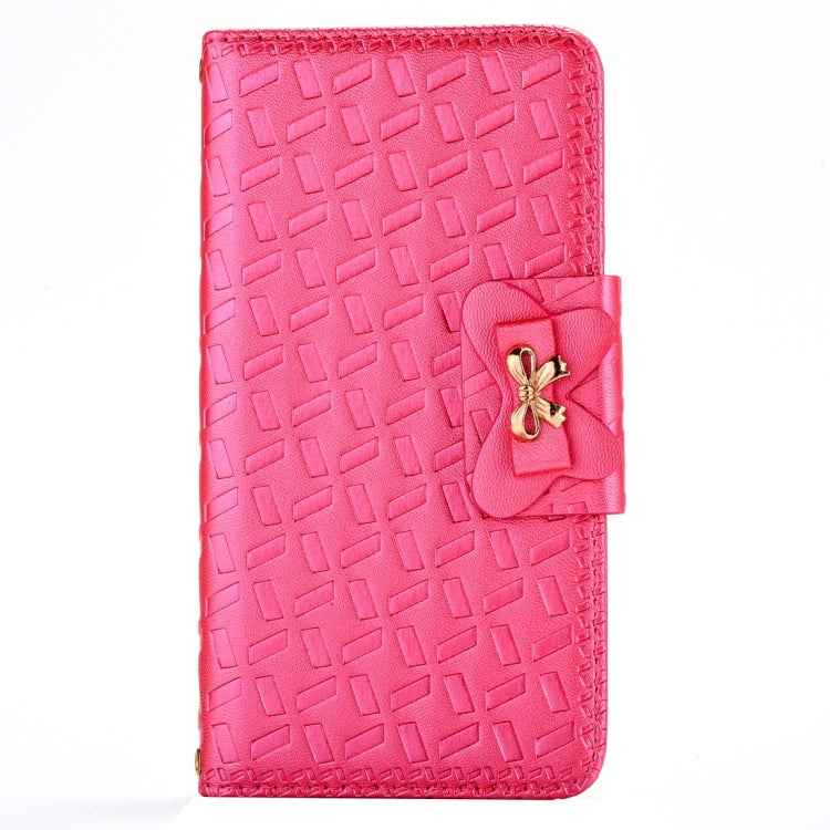 For  iPhone 8 & 7  Bowknot Embossing Horizontal Flip Leather Case with Holder & Card Slots & Wallet