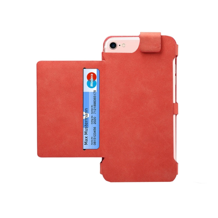 Dibase Multi-function Sheep Bar Material Universal Horizontal Flip Case for  iPhone 8 & 7 /6S/6 with Holder & Card Slots & Photo Frame & Hook & Detachable Back Protective Case