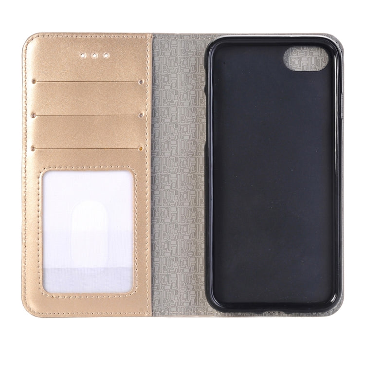 2 in 1 For  iPhone 8 & 7  Horizontal Flip Leather Case with Separable Magnetic Back Cover Shell & Card Slots & Wallet & Photo Frame