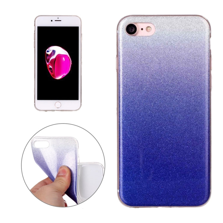 For  iPhone 8 & 7  Glitter Powder Soft TPU Protective Cover Case