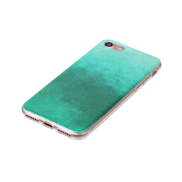 For  iPhone 8 & 7  Glitter Powder Soft TPU Protective Cover Case