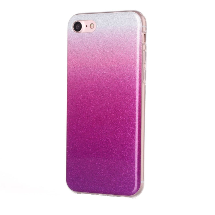 For  iPhone 8 & 7  Glitter Powder Soft TPU Protective Cover Case