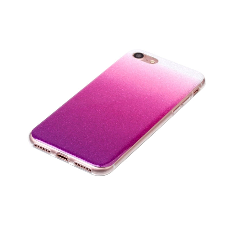 For  iPhone 8 & 7  Glitter Powder Soft TPU Protective Cover Case