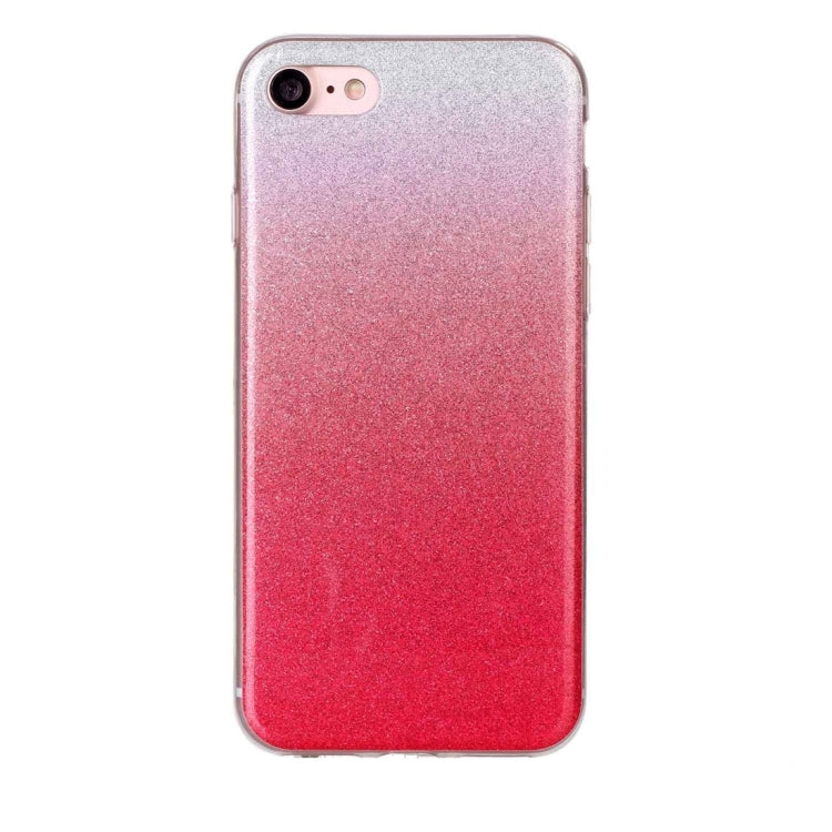 For  iPhone 8 & 7  Glitter Powder Soft TPU Protective Cover Case