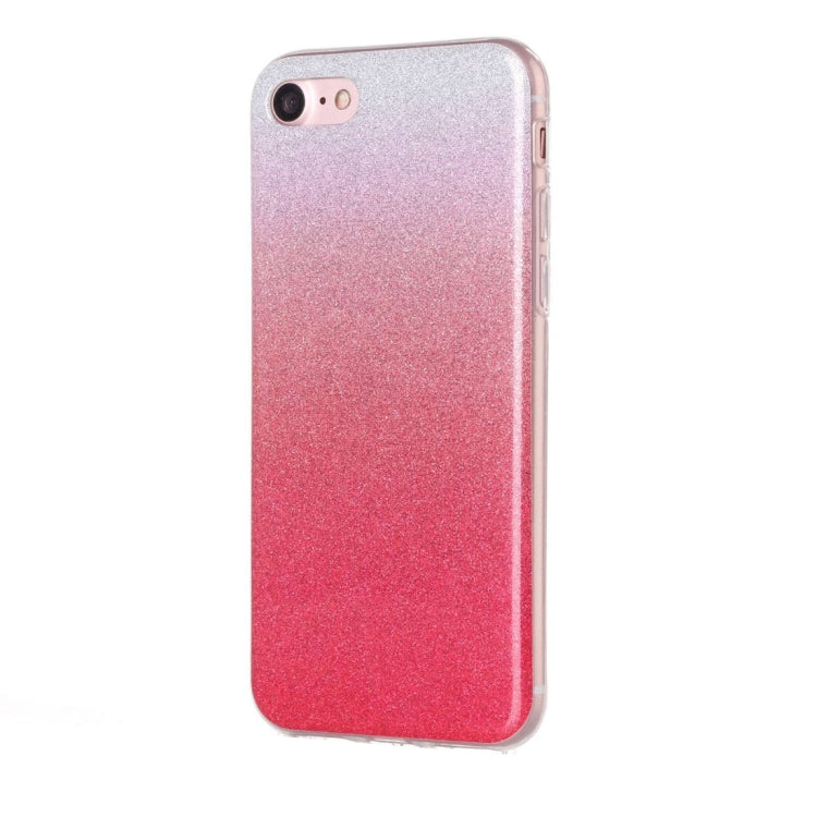 For  iPhone 8 & 7  Glitter Powder Soft TPU Protective Cover Case