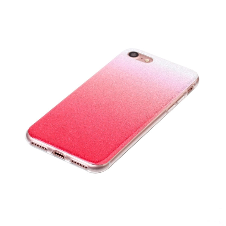 For  iPhone 8 & 7  Glitter Powder Soft TPU Protective Cover Case