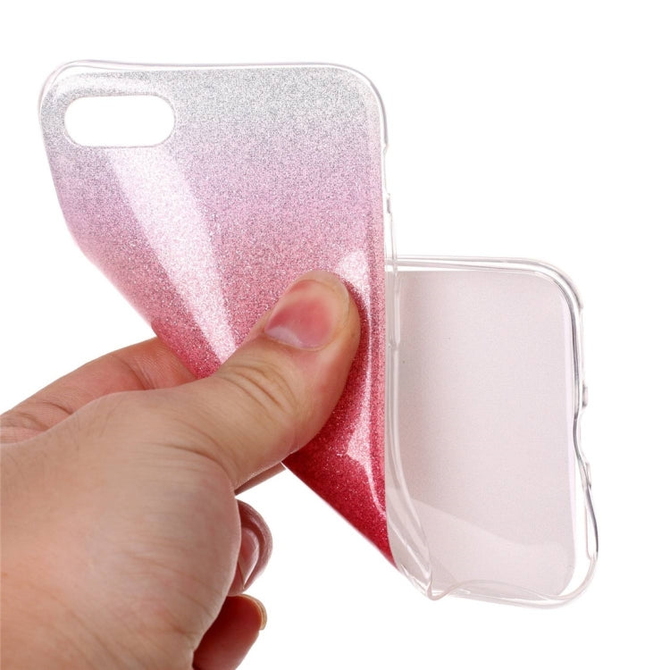 For  iPhone 8 & 7  Glitter Powder Soft TPU Protective Cover Case