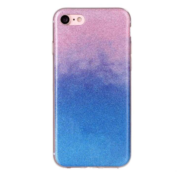 For  iPhone 8 & 7  Glitter Powder Soft TPU Protective Cover Case