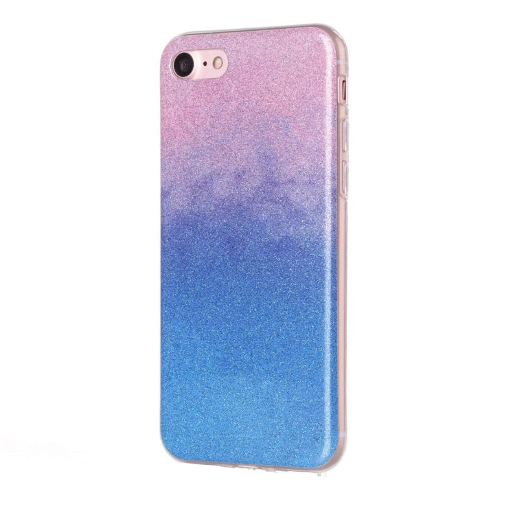 For  iPhone 8 & 7  Glitter Powder Soft TPU Protective Cover Case