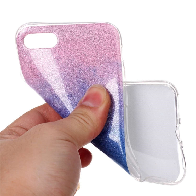 For  iPhone 8 & 7  Glitter Powder Soft TPU Protective Cover Case