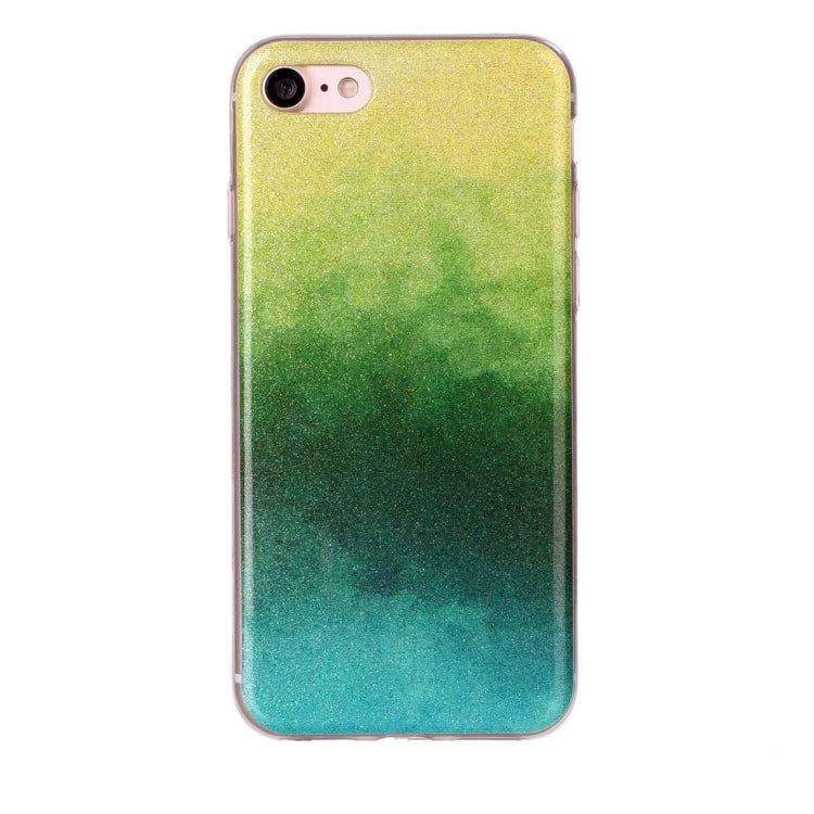 For  iPhone 8 & 7  Glitter Powder Soft TPU Protective Cover Case