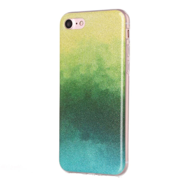 For  iPhone 8 & 7  Glitter Powder Soft TPU Protective Cover Case