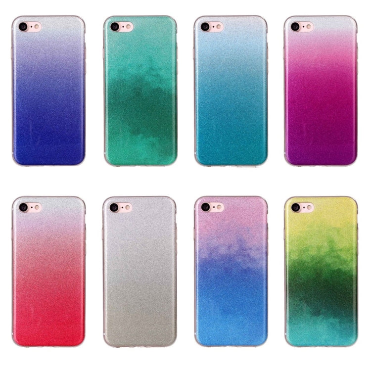 For  iPhone 8 & 7  Glitter Powder Soft TPU Protective Cover Case