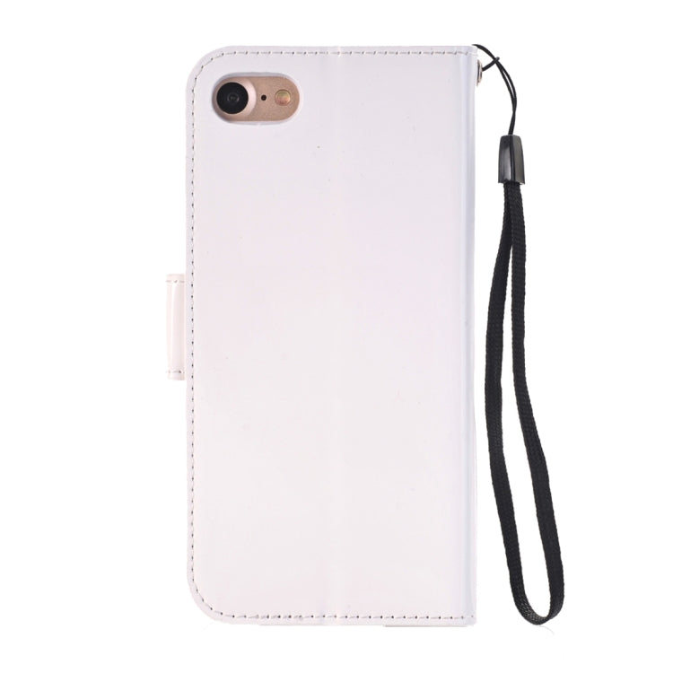 For  iPhone 8 & 7  Horizontal Flip TPU + PU Leather Case with Holder & Card Slots & Wallet