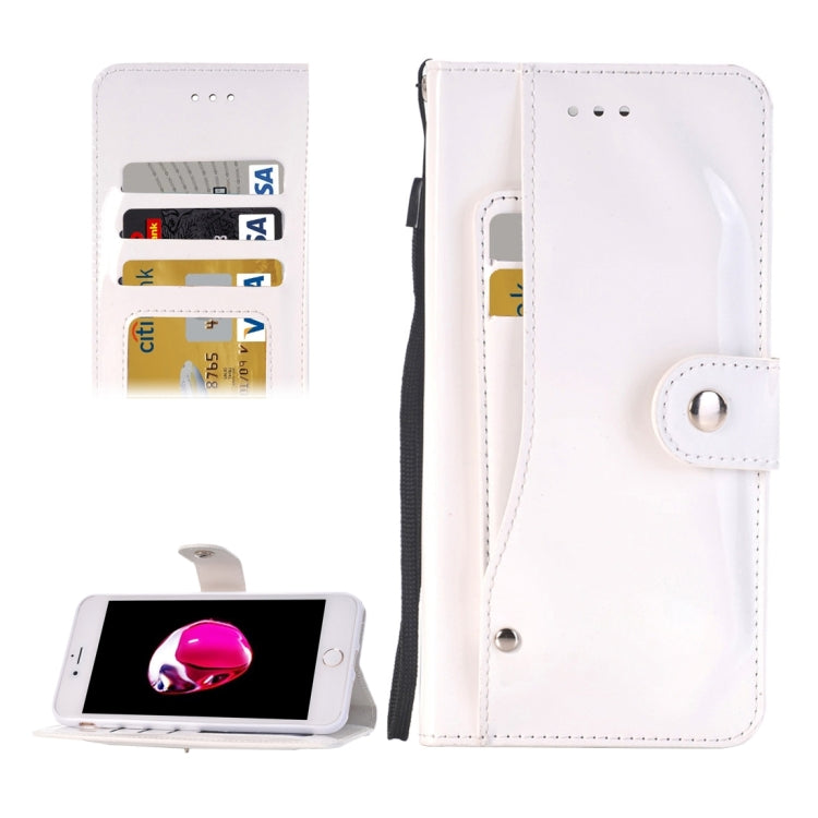 For  iPhone 8 & 7  Horizontal Flip TPU + PU Leather Case with Holder & Card Slots & Wallet