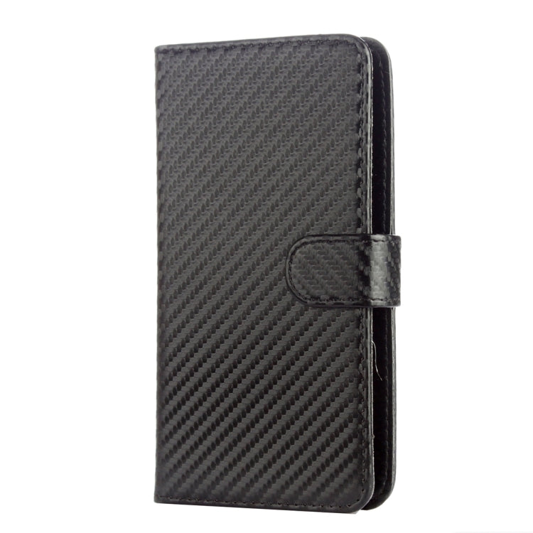 For  iPhone 8 & 7  & 6 & 6s Twill Texture Carbon Fiber Horizontal Flip Leather Case with Magnetic Buckle & Card Slots & Wallet
