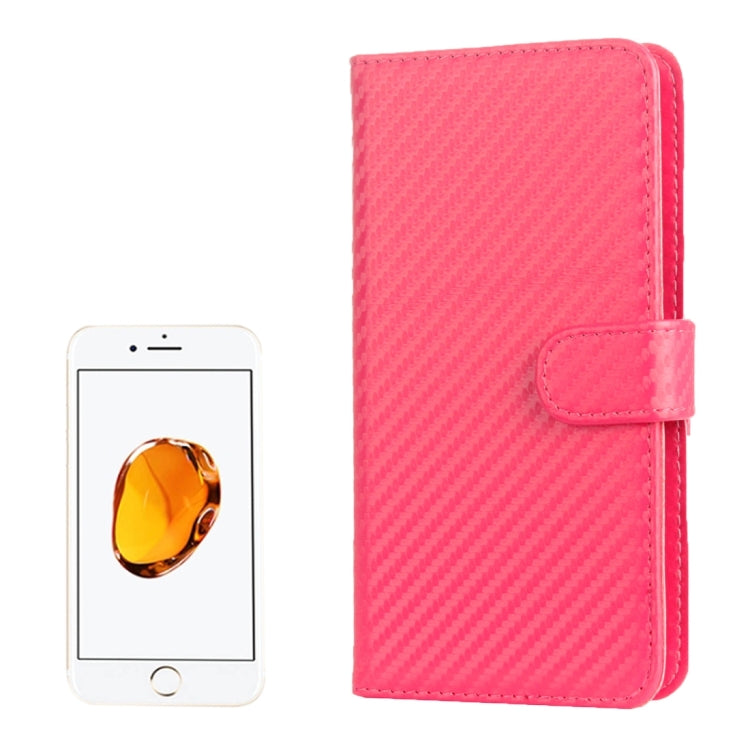 For  iPhone 8 & 7  & 6 & 6s Twill Texture Carbon Fiber Horizontal Flip Leather Case with Magnetic Buckle & Card Slots & Wallet