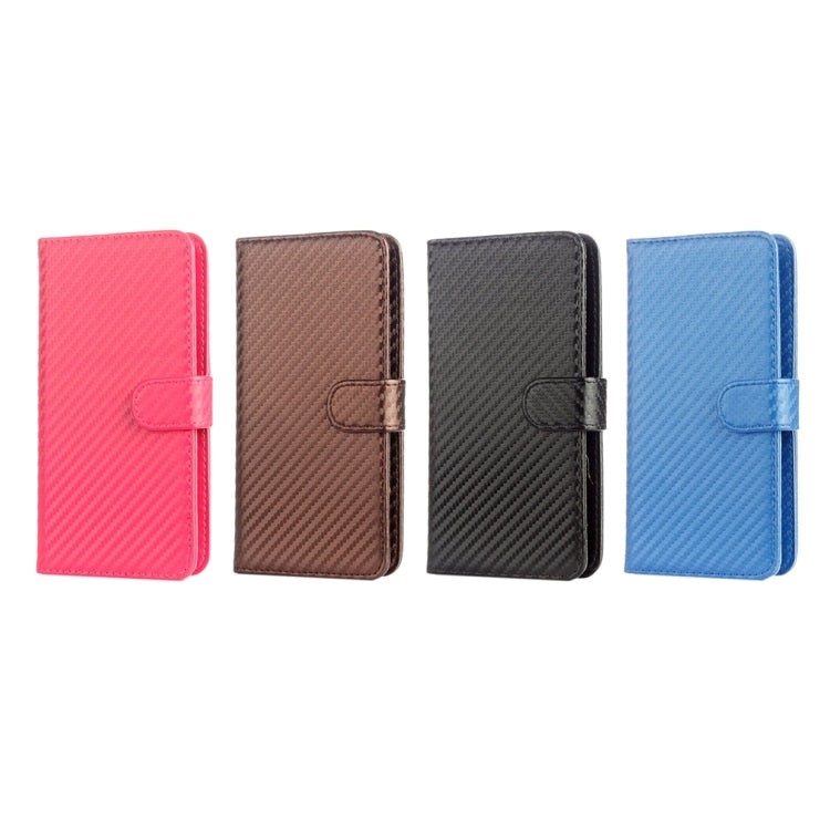 For  iPhone 8 & 7  & 6 & 6s Twill Texture Carbon Fiber Horizontal Flip Leather Case with Magnetic Buckle & Card Slots & Wallet