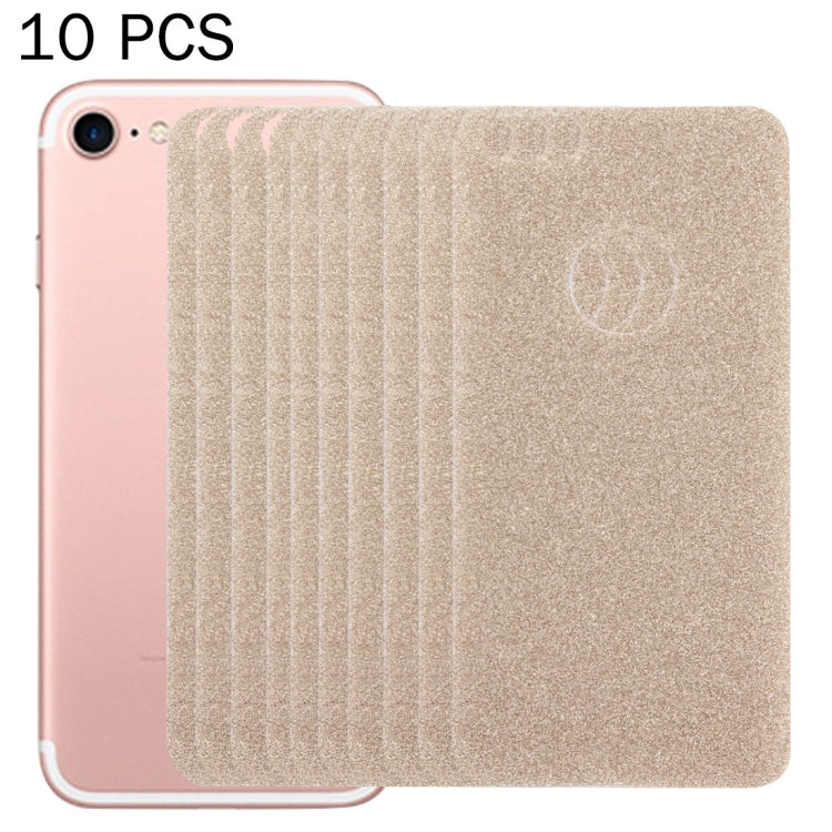 10 PCS for  iPhone 8 & 7  Glitter Powder Paper, Must Use with Transparent TPU Case