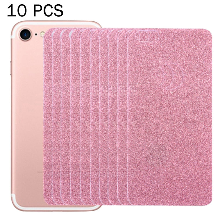 10 PCS for  iPhone 8 & 7  Glitter Powder Paper, Must Use with Transparent TPU Case