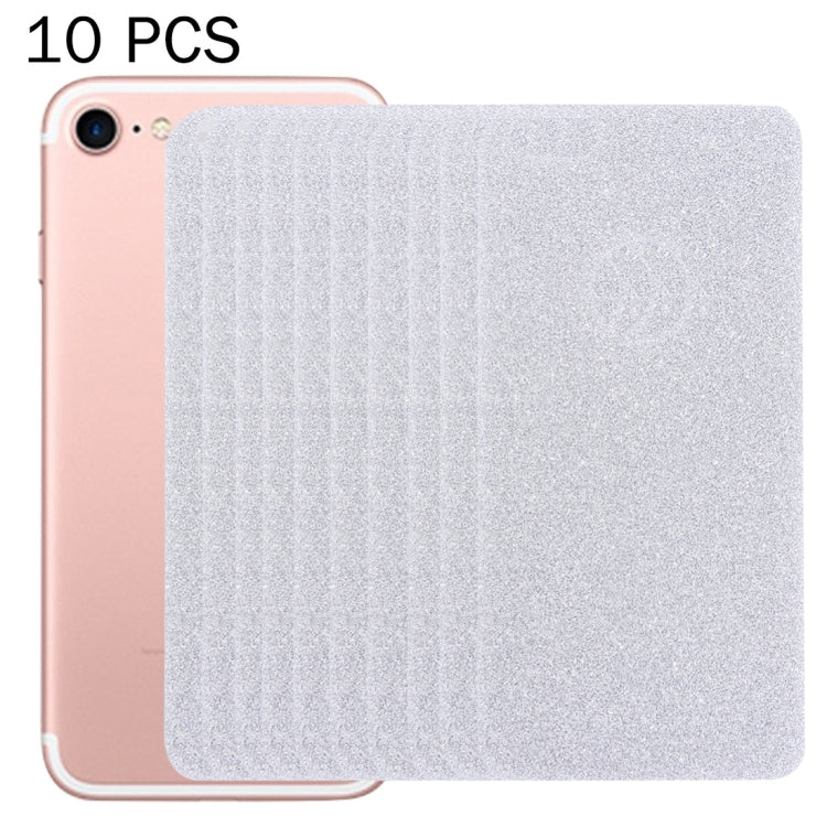 10 PCS for  iPhone 8 & 7  Glitter Powder Paper, Must Use with Transparent TPU Case