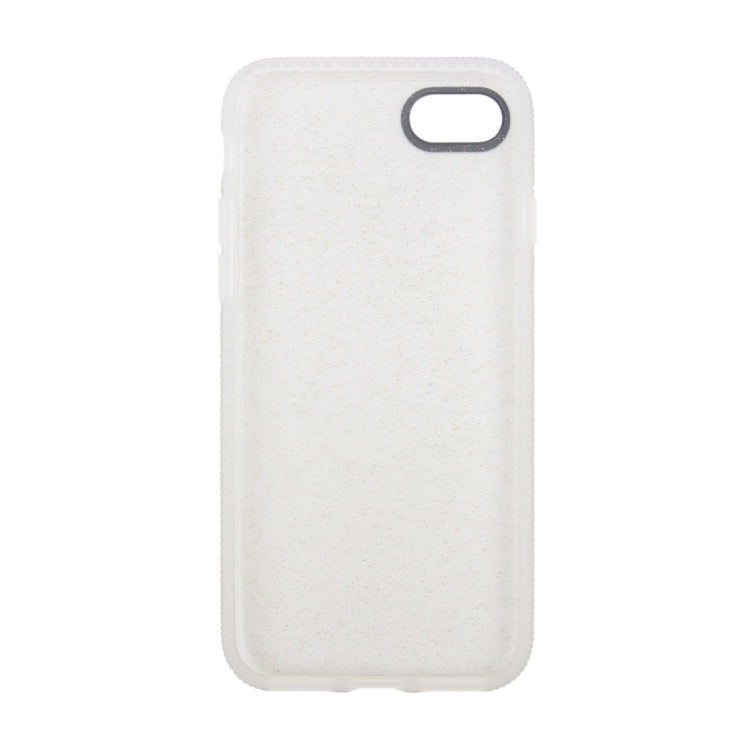 For  iPhone 8 & 7  Glitter Powder Drop-proof Protective Back Cover Case