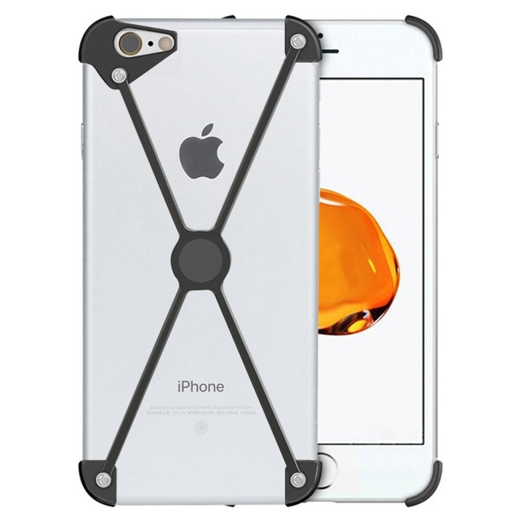 For  iPhone 8 & 7  Type-X Metal Four Angle Anti Falling Protective Case