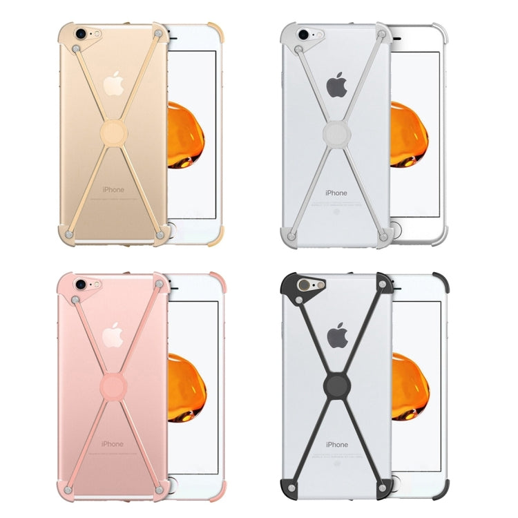 For  iPhone 8 & 7  Type-X Metal Four Angle Anti Falling Protective Case